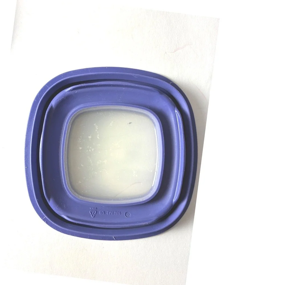 READ Rubbermaid‎ Blue Square Replacement Lids Food Storage Container Lid Lot